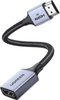 Ugreen 15518 HDMI - HDMI 2.1 Hosszabbító kábel 0.15m - Fekete