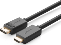 Ugreen 10203 DisplayPort - HDMI Kábel 3m - Fekete