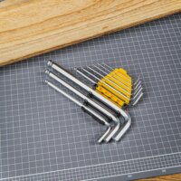 Deli Tools EDL3088 Imbuszkulcs készlet 9 részes