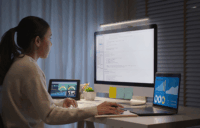 Blitzwolf BM-ES1 Monitor lámpa - Fekete