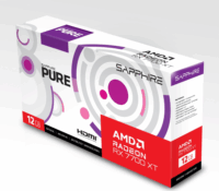 Sapphire Radeon RX 7700 XT 12GB GDDR6 Pure Gaming OC Videokártya
