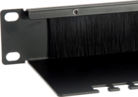 Equip 327413 19" Fésű panel 1U - Fekete