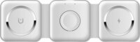Bewello BW2063 3 az 1-ben Wireless töltőállomás - Fehér (15W)