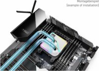 Alphacool Core 1 Aurora RGB CPU Vízhűtés - Ezüst