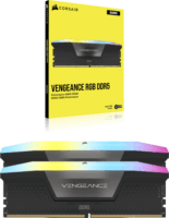 Corsair 96GB / 5200 Vengeance RGB Black (Intel XMP) DDR5 RAM KIT (2x48GB)