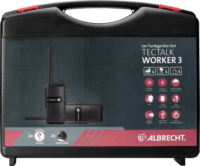 Albrecht Tectalk Worker 3 Walkie Talkie - Fekete