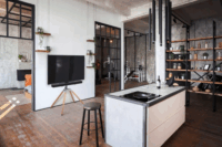 One For All WM 7476 32"-70" Quadpod univerzális TV állvány - Barna (1 kijelző)