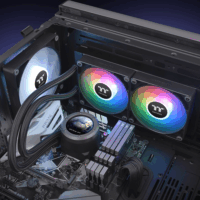 Thermaltake TH240 ARGB Sync V2 CPU Vízhűtés - Fekete