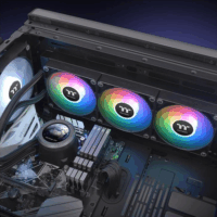Thermaltake TH360 ARGB Sync V2 CPU Vízhűtés - Fekete