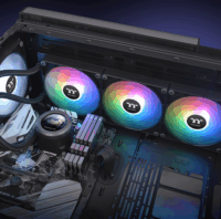 Thermaltake TH420 ARGB Sync V2 CPU Vízhűtés - Fekete