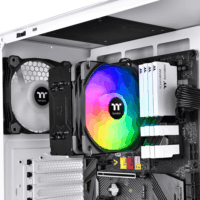 Thermaltake UX200 SE Lighting PWM ARGB CPU Hűtő - Fekete