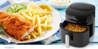 Nedis KAAF170BK 7.2L Forrólevegős fritőz - Fekete