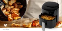 Nedis KAAF160BK 4.2L Forrólevegős fritőz - Fekete