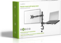 Nedis MMSISNB110BK Asztali Monitor tartó kar + Laptop tartó