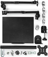 Nedis MMSISNB110BK Asztali Monitor tartó kar + Laptop tartó