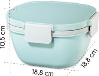 Xavax To Go 181584 Műanyag ételtároló doboz 1,4L