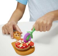 Hasbro Play-Doh Pizzéria gyurma játékszett 4x57g + 2x28g - Többszínű