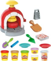 Hasbro Play-Doh Pizzéria gyurma játékszett 4x57g + 2x28g - Többszínű