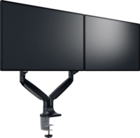 Multibrackets M Deskmount 15"-30" LCD TV/Monitor asztali tartó - Fekete (2 kijelző)
