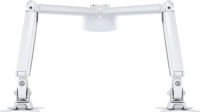 Multibrackets M Deskmount 15"-27" LCD TV/Monitor asztali tartó - Fehér (2 kijelző)