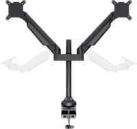 Multibrackets M Vesa 15"-32" LCD TV/Monitor asztali tartó - Fekete (2 kijelző)