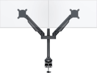 Multibrackets M Vesa 15"-32" LCD TV/Monitor asztali tartó - Fekete (2 kijelző)