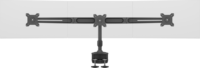 Multibrackets M Vesa Desktopmount 15"-24" LCD TV/Monitor asztali tartó - Fekete (3 kijelző)