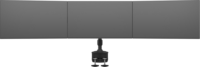 Multibrackets M Vesa Desktopmount 15"-24" LCD TV/Monitor asztali tartó - Fekete (3 kijelző)