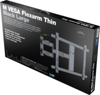 Multibrackets M Vesa Flexarm 37"-65" LCD TV/Monitor fali tartó - Fekete