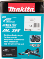 Makita DDG461Z Akkumulátoros Földfúró (Akku és töltő nélkül)