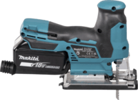 Makita DJV185RF1J Akkumulátoros Szúrófűrész + 2 x 3.0Ah Akkumulátor + Gyorstöltő