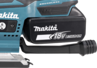Makita DJV185RF1J Akkumulátoros Szúrófűrész + 2 x 3.0Ah Akkumulátor + Gyorstöltő