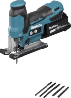 Makita DJV185RF1J Akkumulátoros Szúrófűrész + 2 x 3.0Ah Akkumulátor + Gyorstöltő