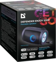 Defender Enjoy S200 Hordozható bluetooth hangszóró - Fekete