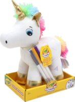 Crayola: Kiszínezhető plüss unikornis - 25 cm