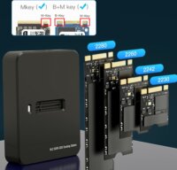 Gembird DD-U3M2 SSD Dokkoló állomás (USB Type-C 3.1 - M.2)