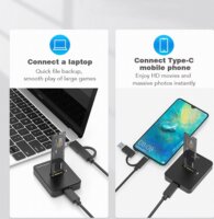 Gembird DD-U3M2 SSD Dokkoló állomás (USB Type-C 3.1 - M.2)