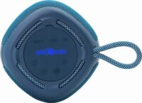 Gembird SPK-BT-LED-03-B Hordozható bluetooth hangszóró - Kék
