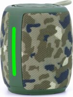 Gembird SPK-BT-LED-03-CM Hordozható bluetooth hangszóró - Terepszínű