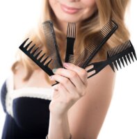 Soulima 2568 Fésű készlet (10 darabos)