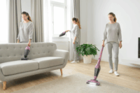 Sencor SVC 0604RD Porzsák nélküli álló porszívó - Piros