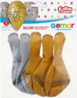 Godan Happy New Year feliratos lufi csomag - 6 darabos