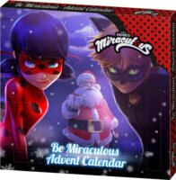 Miraculous: Be Miraculous! Smink és kitűző készlet Adventi Kalendárium