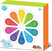 Fat Brain Toys Nyomogatható szilikon virág számokkal