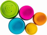 Fat Brain Toys: Puha toronyépítő bébijáték