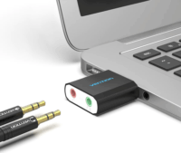 Vention VAB-S17-B 2.0 USB Hangkártya