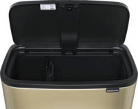 Brabantia Mülleimer Bo Touch 23 + 11 literes Szelektív szemetes kosár - Arany