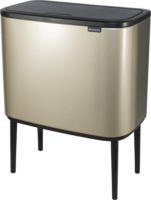 Brabantia Mülleimer Bo Touch 23 + 11 literes Szelektív szemetes kosár - Arany