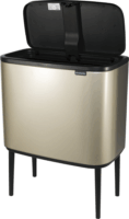 Brabantia Mülleimer Bo Touch 23 + 11 literes Szelektív szemetes kosár - Arany