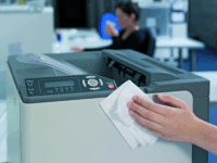 Durable SuperClean Box 100 Nedves tisztítókendő (100lap/csomag)